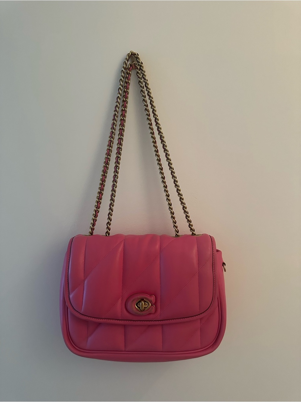 Coach tabby pink bag